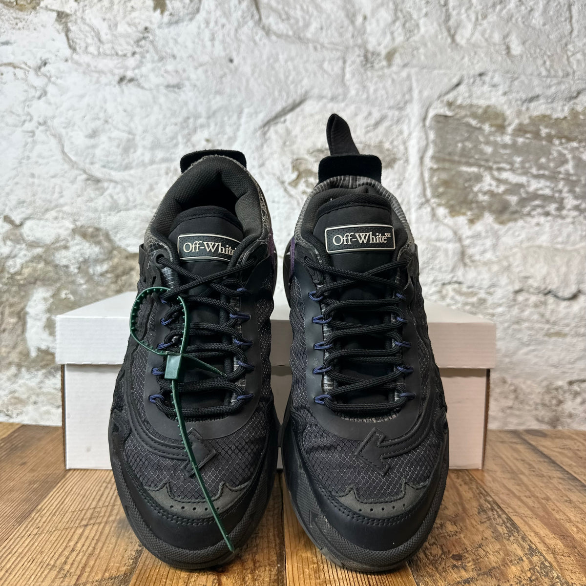 Off-White ODSY 2000 Black Sneaker Sz 7 (40)