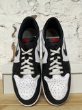 Air Jordan 1 Low Black Toe Sz 12