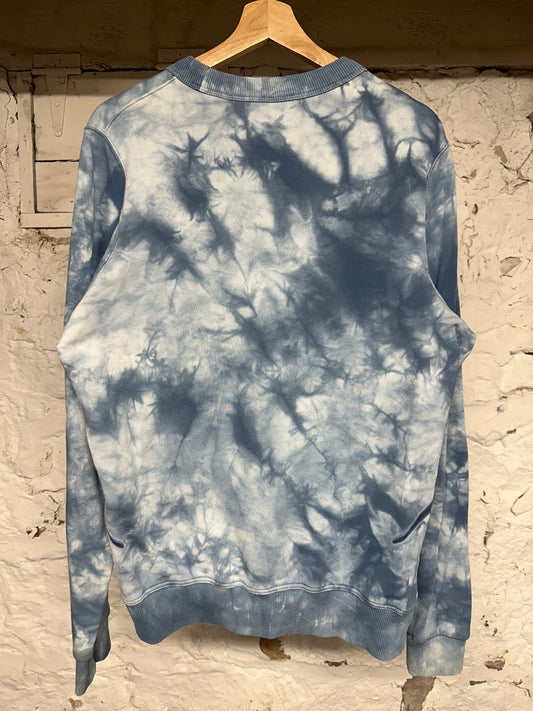 Burberry Shark Blue Crewneck Sz S