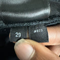 Amiri MX1 Cracked Pink Black Denim Jeans Sz 29