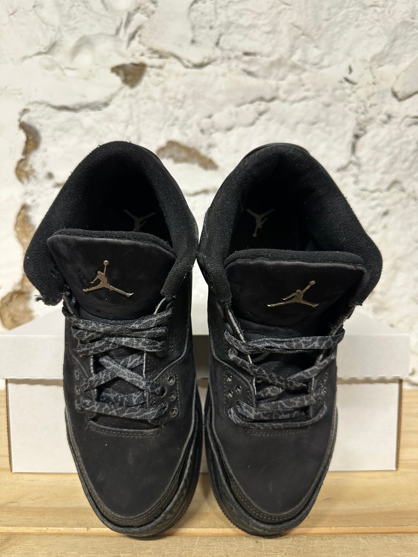 Air Jordan 3 Black Cat Sz 7Y