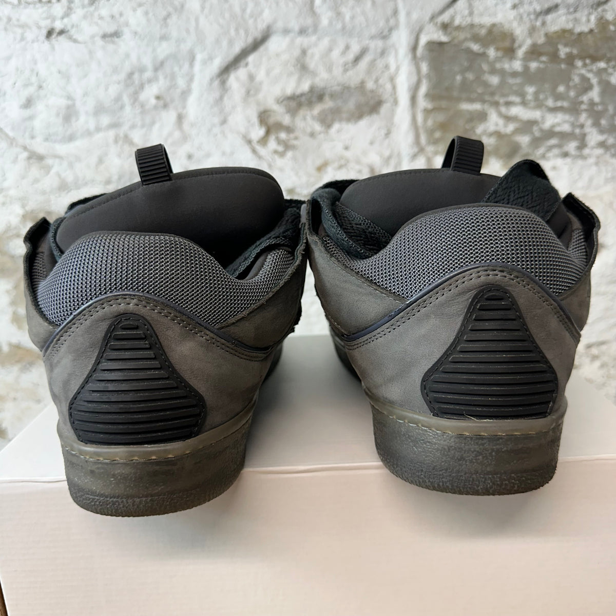 Lanvin Curb Triple Grey Sneaker Sz 12 (45)