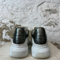 Alexander Mcqueen Silver Tab White Sneaker Sz 6.5 (39)