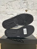 Air Jordan 1 Mid Brown Blue Grey Sz 8