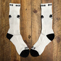 Chrome Hearts Black White Foti Socks DS
