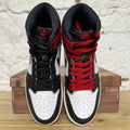 Air Jordan 1 High Black Toe Reimagined Sz 10.5