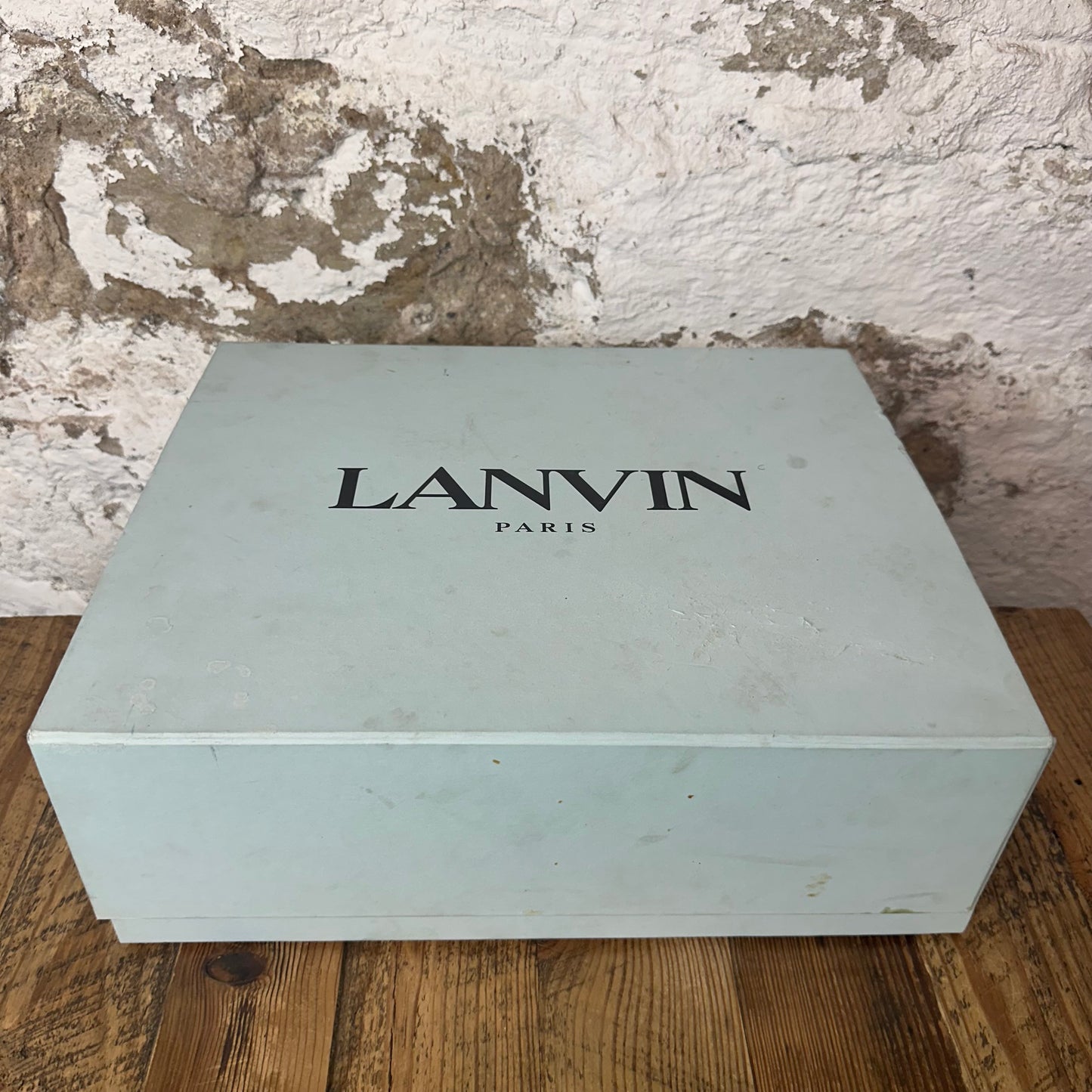 Lanvin Curb Black White Sneaker Sz 9 (42)