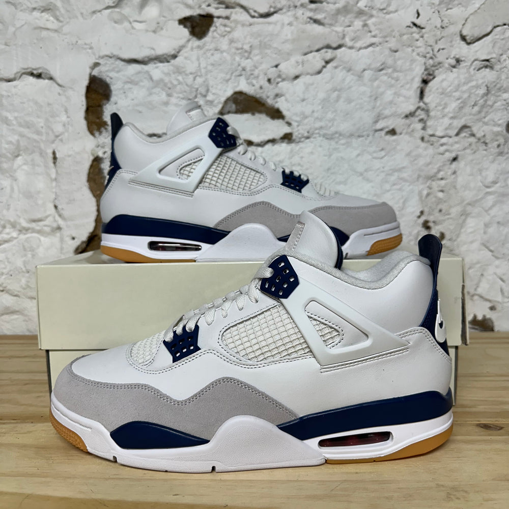 Air Jordan 4 SB Midnight Navy Sz 12 DS