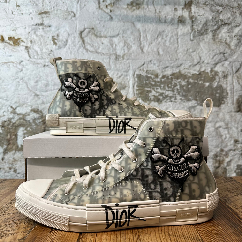 Dior B23 High Stussy Grey Oblique Sz 16 (49)