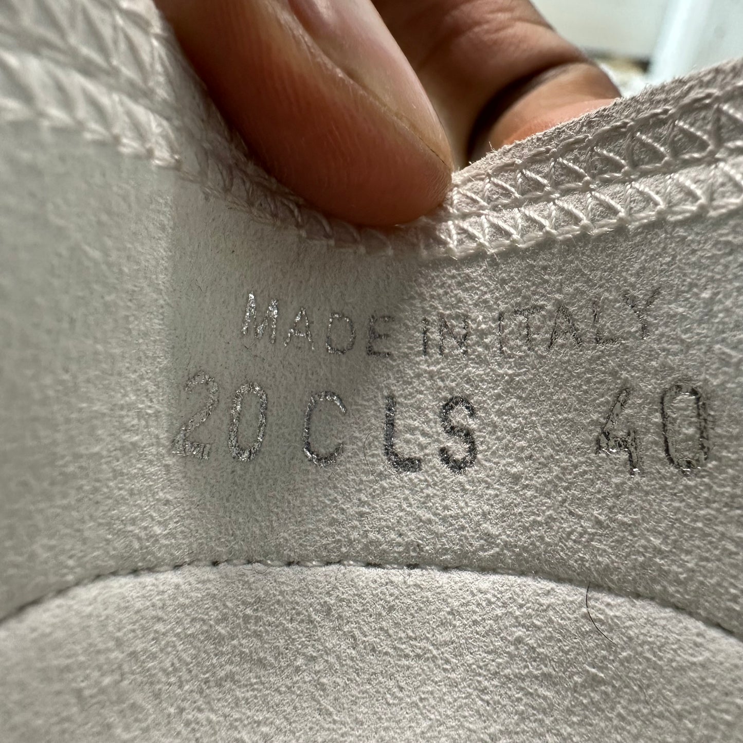 Dior B23 Low Cream Oblique Sneaker Sz 7 (40) No Box