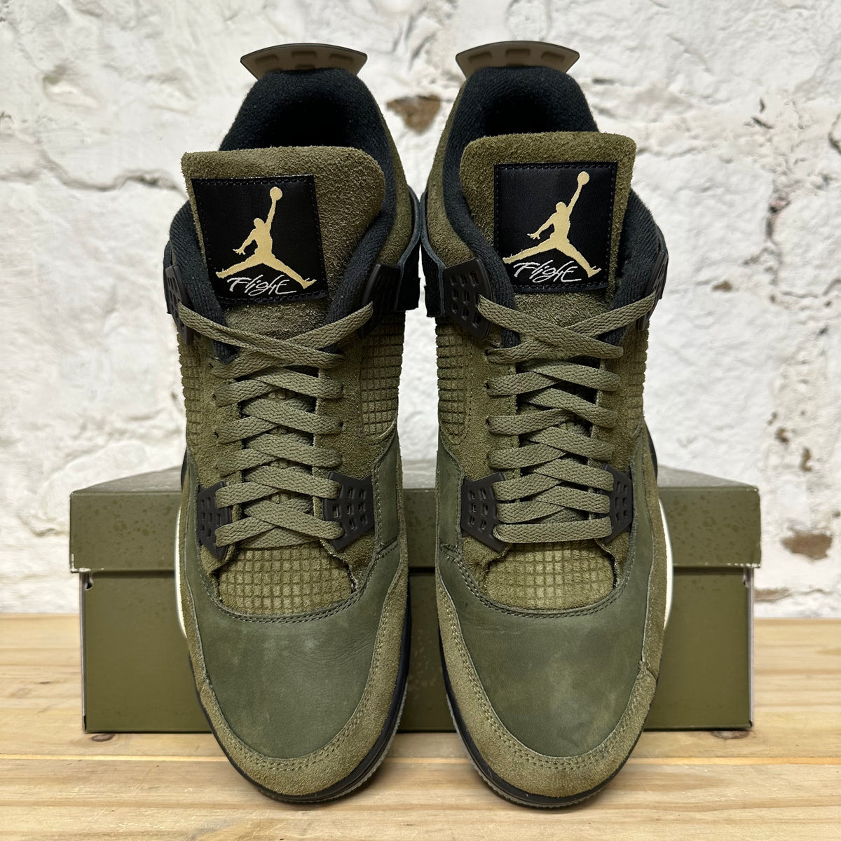 Air Jordan 4 Craft Medium Olive Sz 14