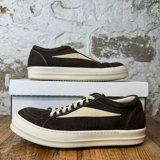 Rick Owens Vintage Dust Suede Milk Sneaker Sz 10 (43)