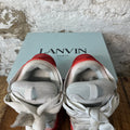 Lanvin Curb White Red Dyed Sneaker Sz 9 (42)