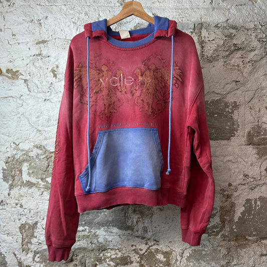 Vale Red Sun Pullover Hoodie DS