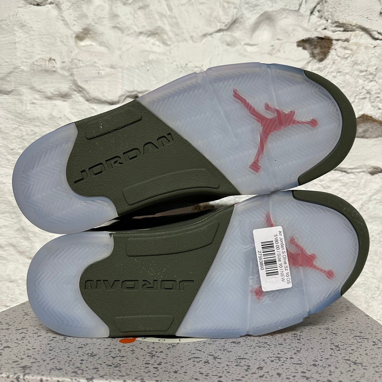 Air Jordan 5 Olive Sz 10 DS