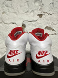 Air Jordan 5 Fire Red Silver Tongue (2020) Sz 9