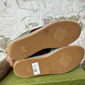 Gucci Beige Ebony GG Monogram Screener Sneaker Sz 11