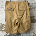 Bottega Desires Camo Cargo Shorts Sz 32