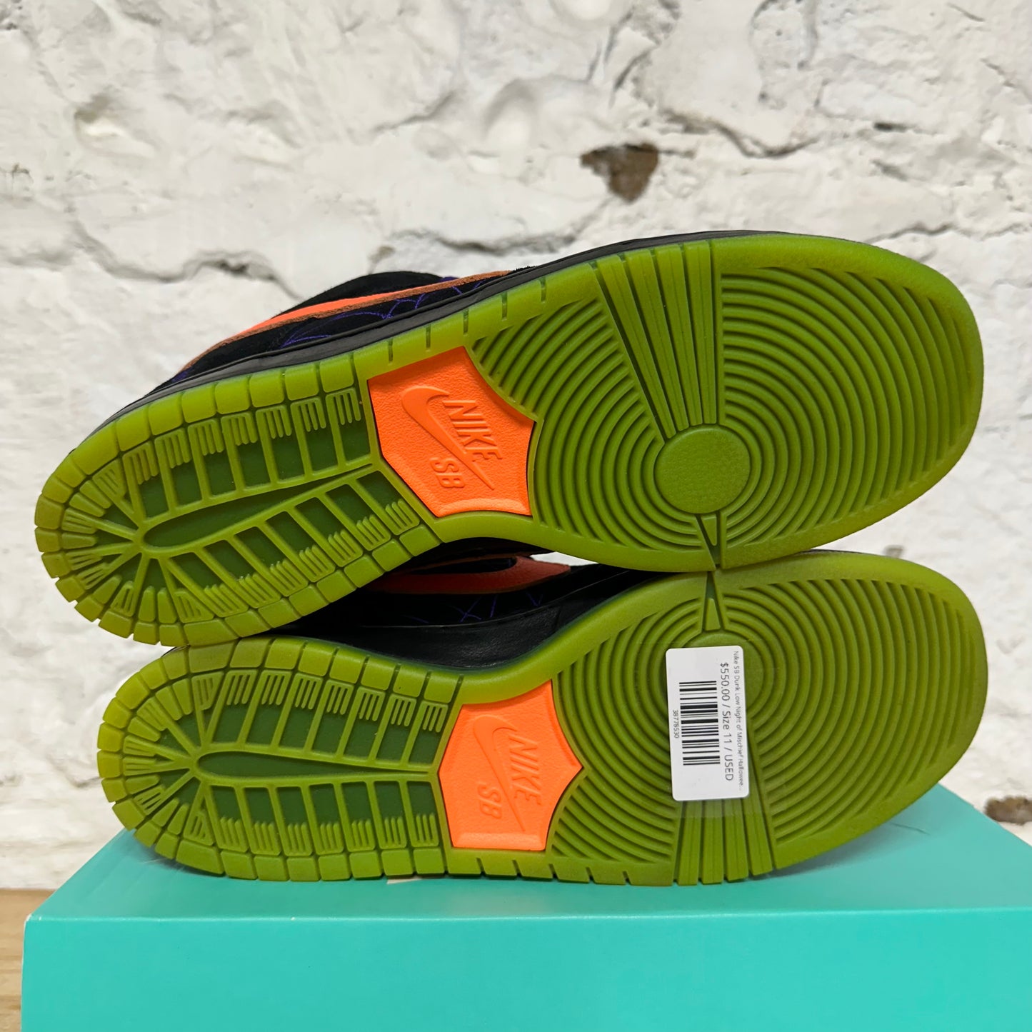 Nike SB Dunk Low Night of Mischief Halloween Sz 11