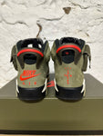 Air Jordan 6 Cactus Jack Olive Sz 8.5