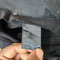 Amiri Knee Hole Plain Black Denim Jeans Sz 28
