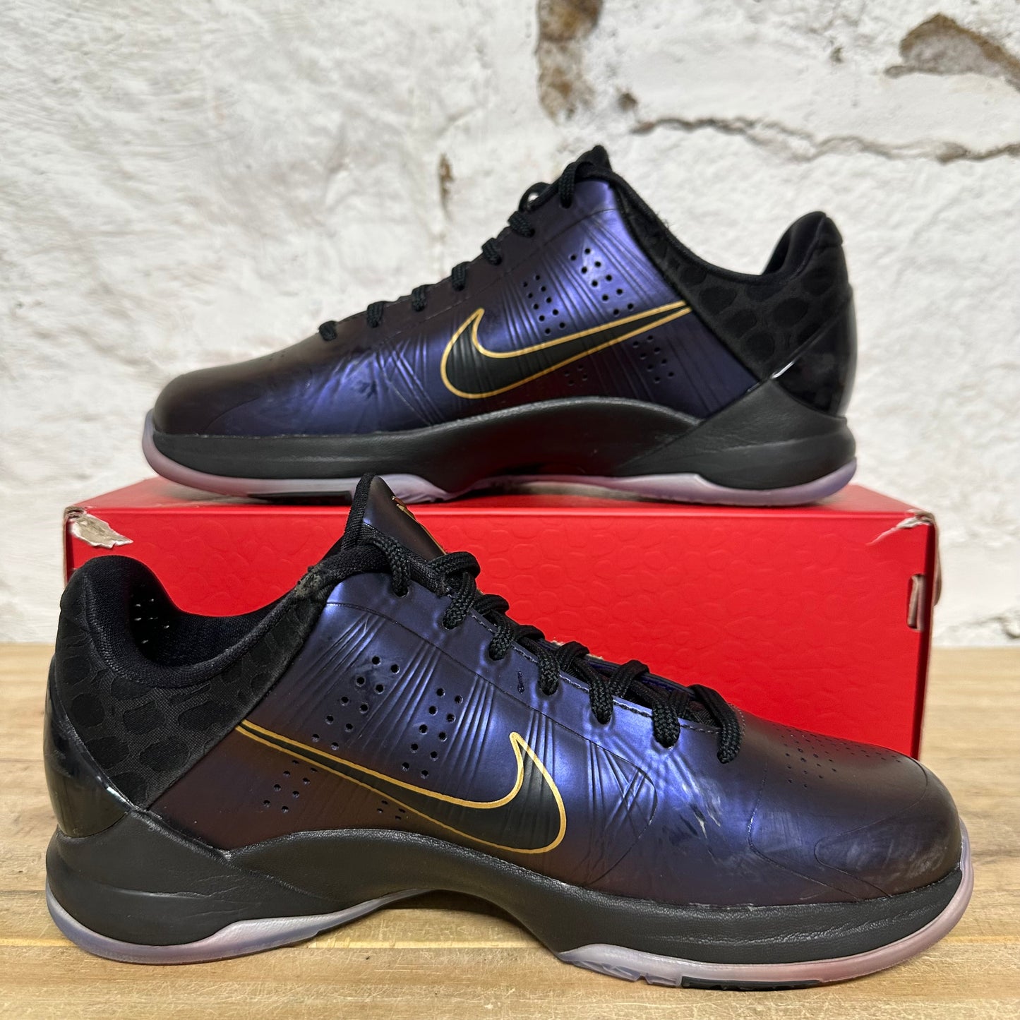 Nike Kobe 5 Eggplant Sz 7Y