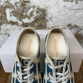 Dior Walk N Dior Blue White Stripe Sneaker Sz 5 (37)