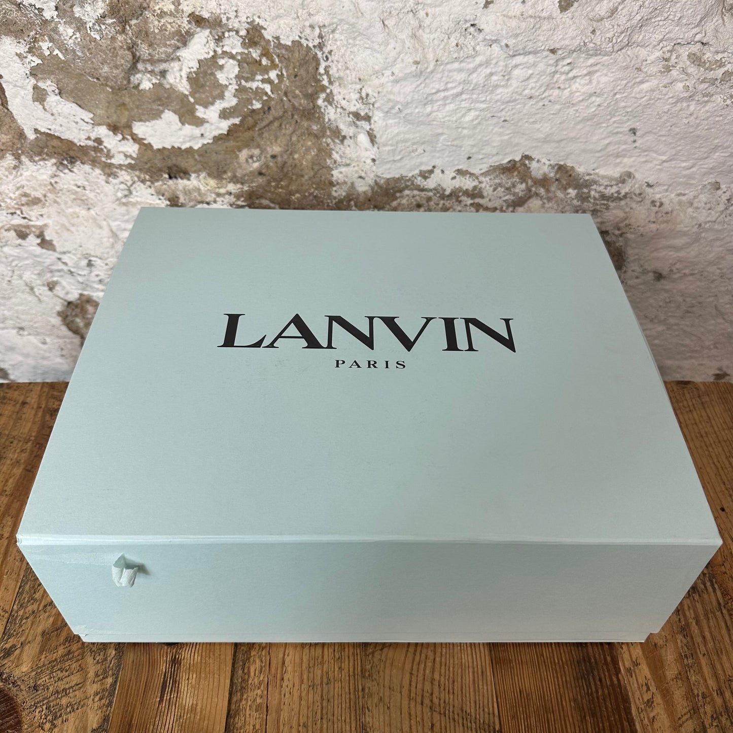 Lanvin Curb Multicolor Rhinestone Black Sneaker