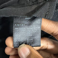 Amiri Leaf Spell Black Denim Jeans Sz 28