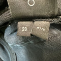 Amiri MX2 White Patch Black Denim Jeans Sz 29