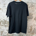 Amiri Cracked Collegiate Spell Black T-Shirt Sz S
