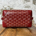 Goyard Boeing 25 Red Monogram Toiletry Bag
