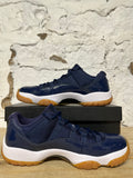 Air Jordan 11 Low Midnight Navy Gum Sz 10.5