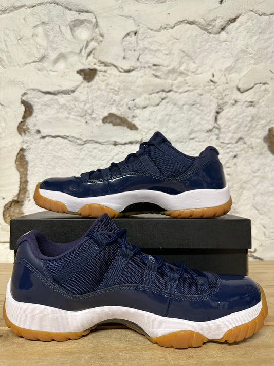 Air Jordan 11 Low Midnight Navy Gum Sz 10.5