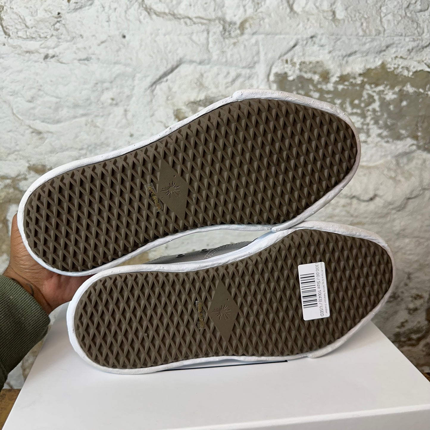 Maison Mihara Grey White Peterson Sneaker Sz 10 (43)