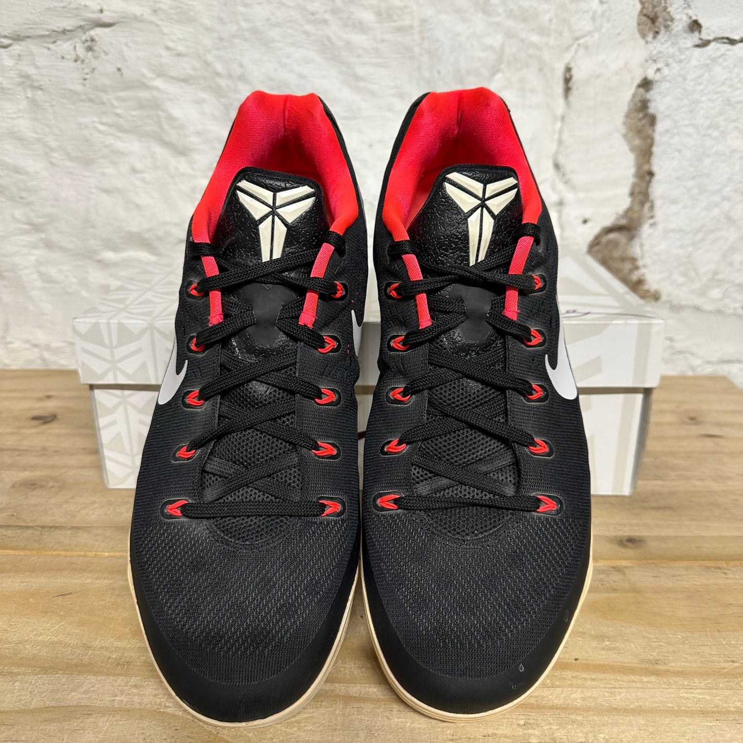 Nike Kobe 9 Low Laser Crimson Sz 12
