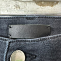 Amiri MX1 Brown Plaid Flannel Black Denim Jeans Sz 31
