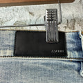 Amiri MX1 Tie Dye Washed Blue Denim Jeans Sz 31