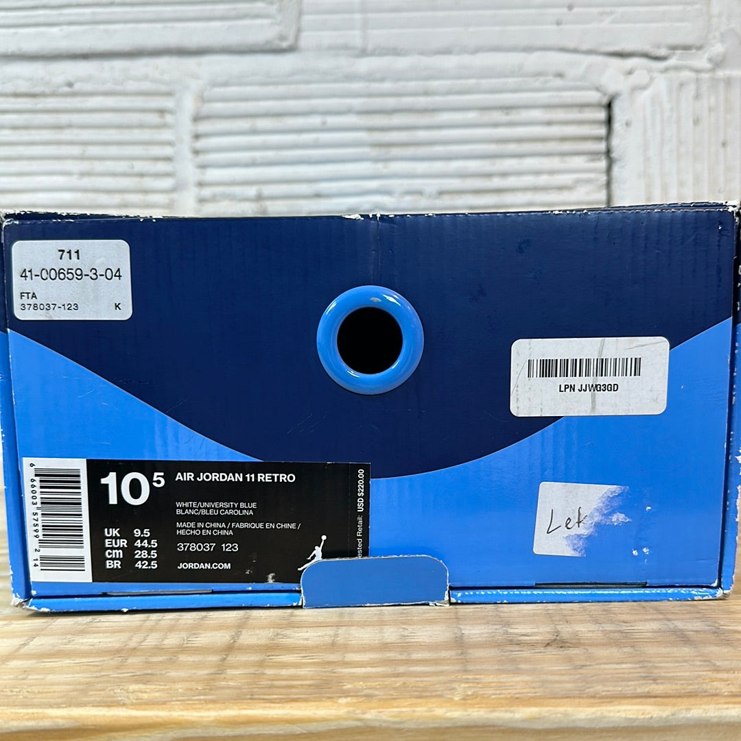 Air Jordan 11 High UNC Win Like 82 Sz 10.5