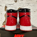 Air Jordan 1 High Patent Bred Sz 9.5