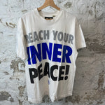 Hellstar Gel Inner Peace T-shirt White Sz S