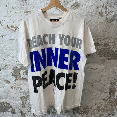 Hellstar Gel Inner Peace T-shirt White Sz S