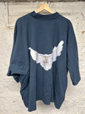 Yeezy Gap Blue Dove T-Shirt Sz