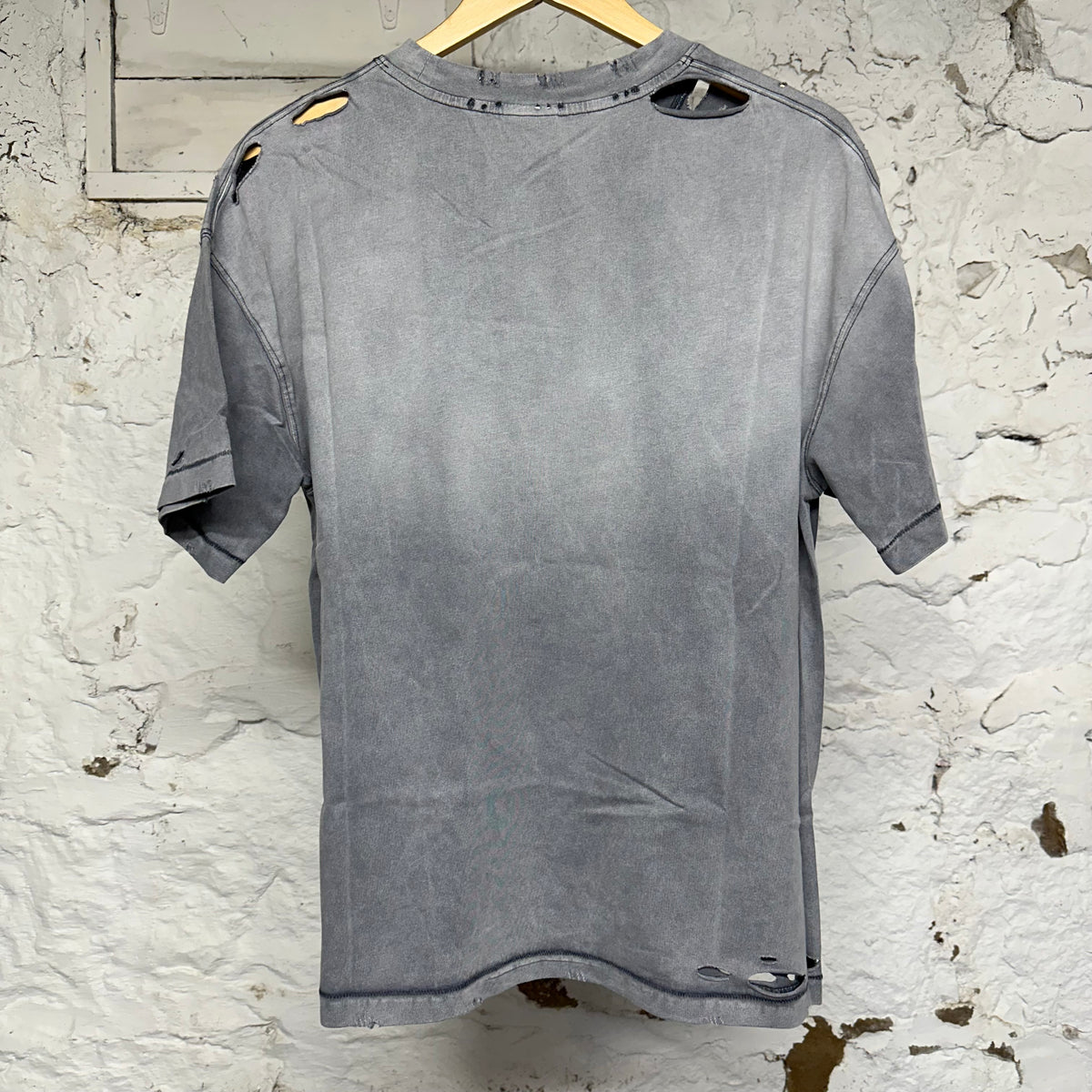 Vale Bullet Grey T-Shirt Sz S