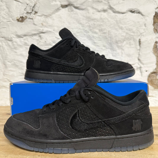 Nike Dunk Low Undefeated 5 On It Black Sz 11.5