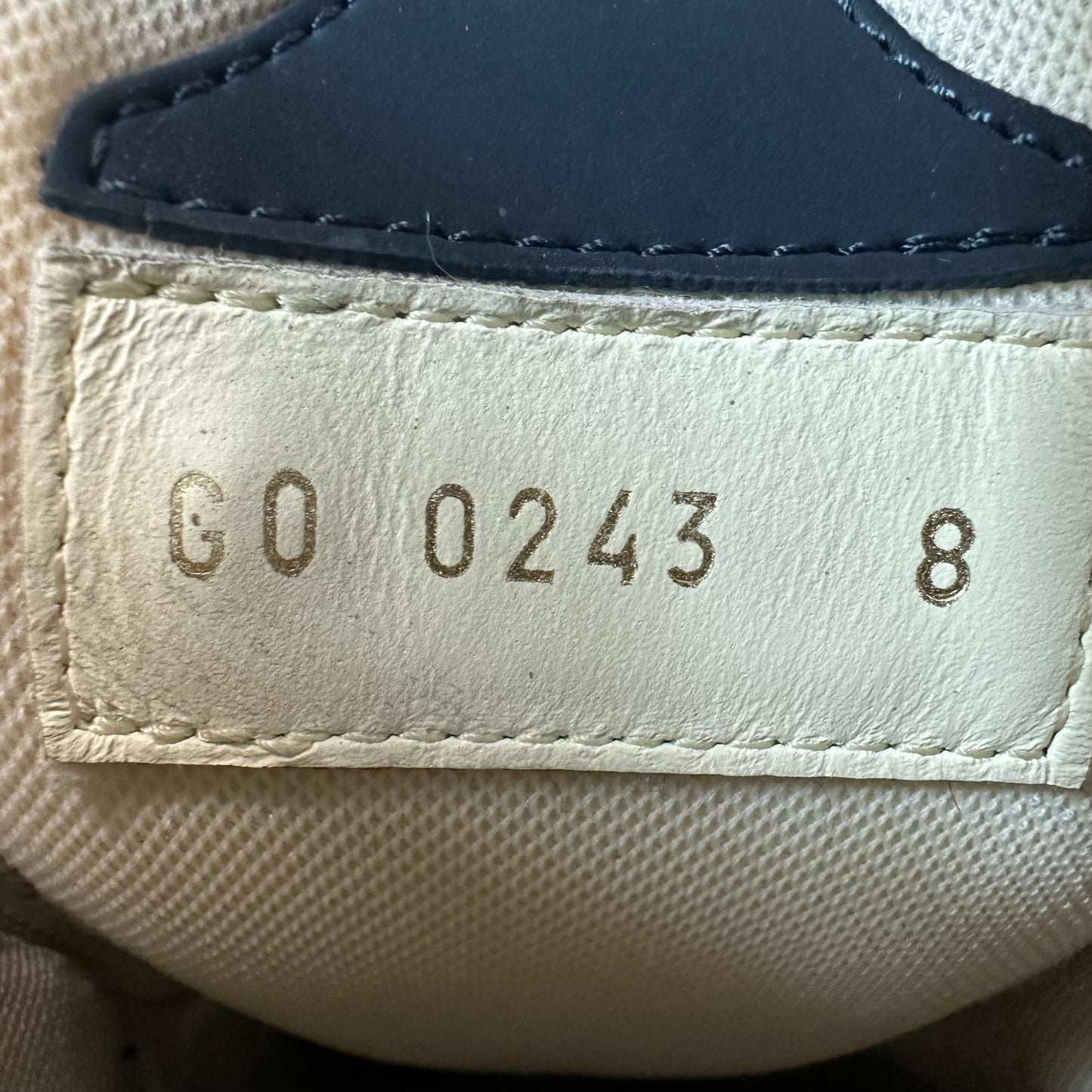 Louis Vuitton Navy White Skate Sneaker Sz 9.5 (8LV)