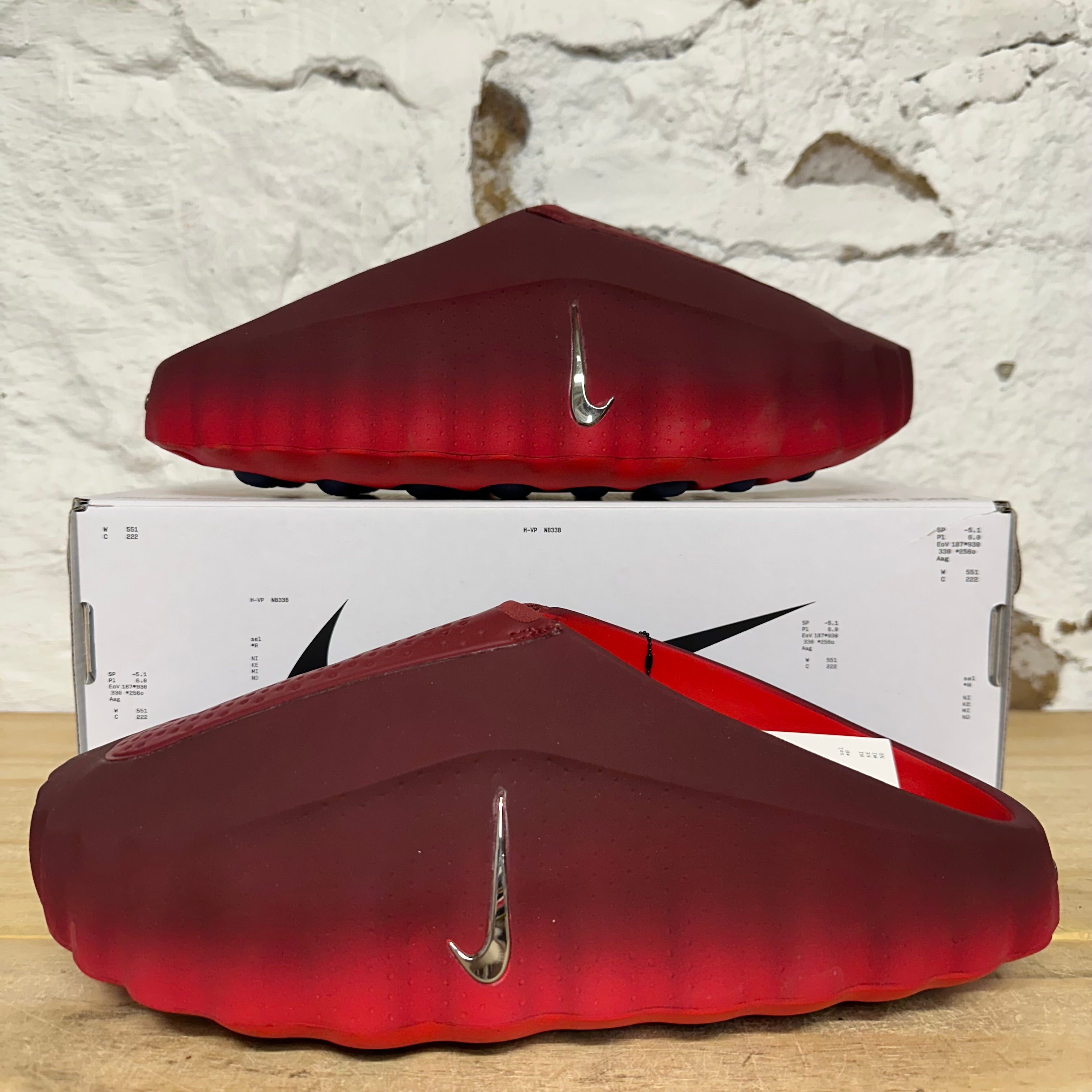 Nike Mind 001 Slide University Red Sz 14 DS