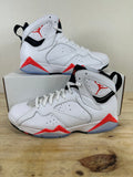 Air Jordan 7 White Infrared Sz 9 DS