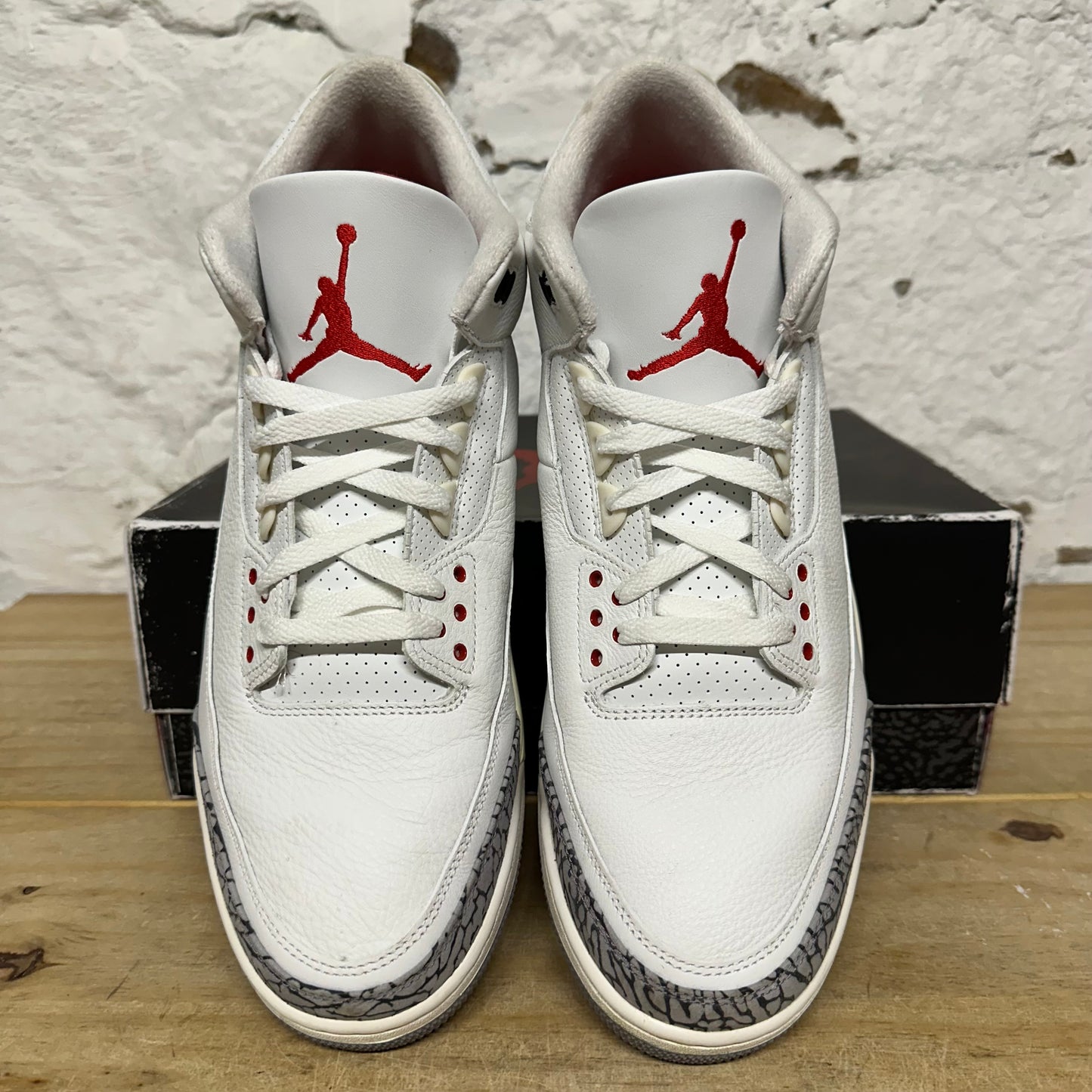 Air Jordan 3 White Cement Reimagined Sz 14