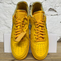 Nike Air Force 1 Low Off-White ICA University Gold Sz 10